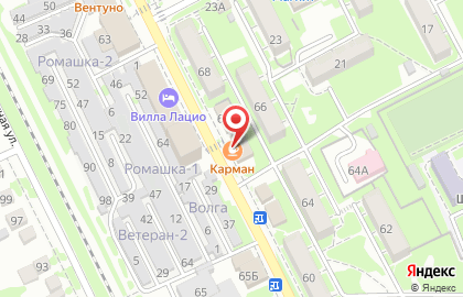Закусочная Карман на Московской улице на карте