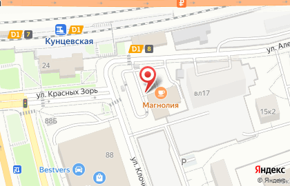 Магазин цветов в Москве на карте