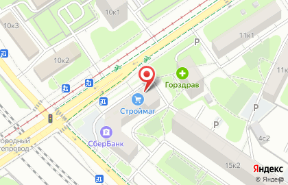 Дом быта №1 на Загородном шоссе на карте