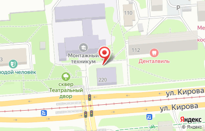 Детская школа искусств №11 им. В.М. Васнецова в Ижевске на карте