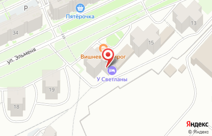 Гостиница У Светланы на карте