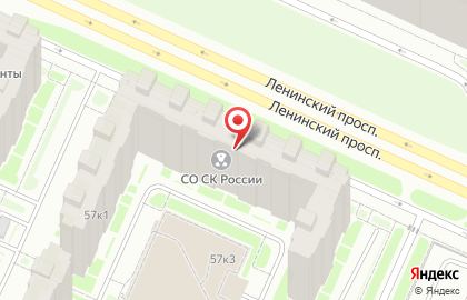 Следственный отдел по Красносельскому району Главное Следственное управление Следственного комитета РФ по г. Санкт-Петербургу на карте