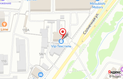 Торгово-строительная компания КровляПрофиКиров на Солнечной улице на карте