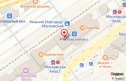 Нижегородский филиал Банкомат, КБ Миллениум Банк на карте