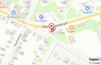 Кафе быстрого питания Стардог!s, сеть кафе быстрого питания в Будённовске на карте