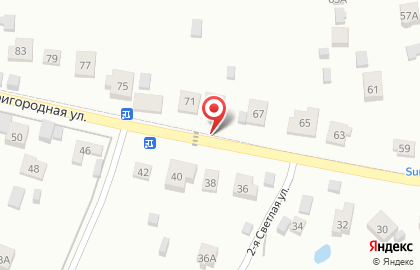 Мебельный магазин GUTMART на Пригородной улице на карте