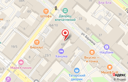 Incity на улице Баумана на карте