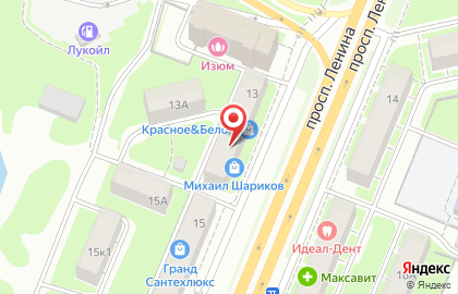 Ваша кухня в Ленинском районе на карте