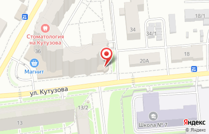 Детский клуб BananaLoft на улице Кутузова на карте