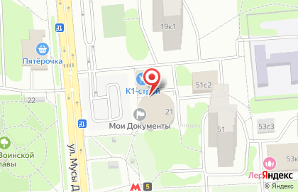 Центр занятости населения Моя Работа на улице Мусы Джалиля на карте
