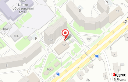 Банкомат АКБ МОСОБЛБАНК в Пролетарском районе на карте