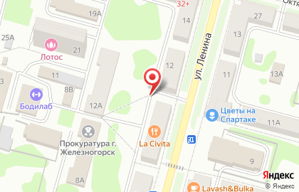 Ricco на улице Ленина на карте