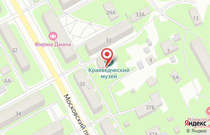 ООО Пушкинское бюро путешествий и экскурсий на карте