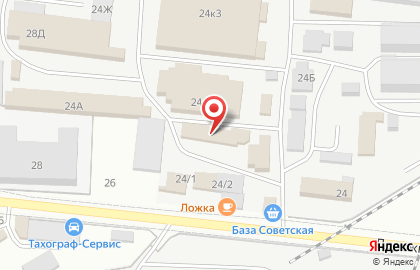 Компания Оптово-розничная компания в Советском районе на карте