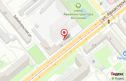 ООО АвтоМир на улице Авиастроителей на карте