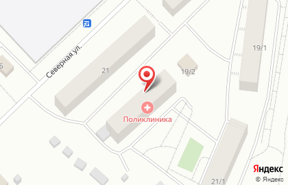 Медицинский центр г. Якутска на Северной улице на карте
