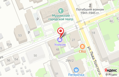 ООО “СЗ “Уником” на карте