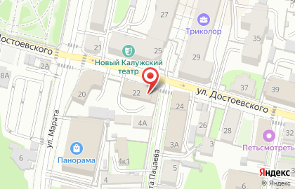 Магазин мебели в Калуге на карте
