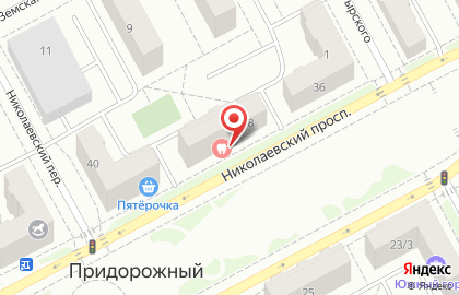 Студия красоты CreaTIF на Николаевском проспекте на карте