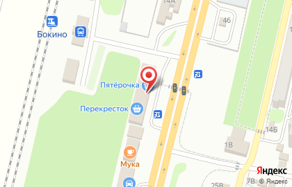 Супермаркет Пятёрочка на Придорожной улице на карте