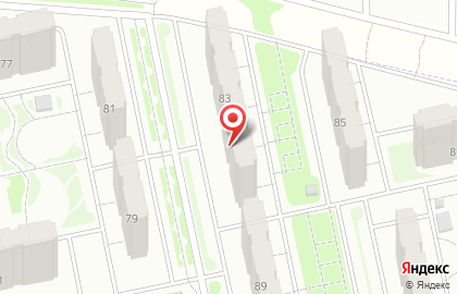 Парикмахерская Милена на проспекте Анатолия Дериглазова на карте