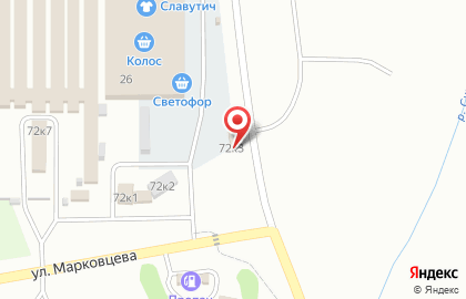 Шиномонтажная мастерская на Комсомольском проспекте на карте