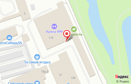 Детский футбольный клуб Смена на Енисейской улице на карте
