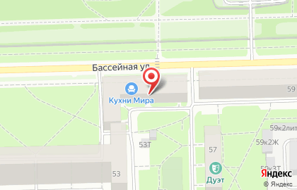 Зоосалон Виннер в Московском районе на карте