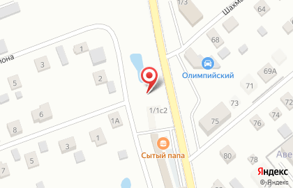 Банный двор на карте