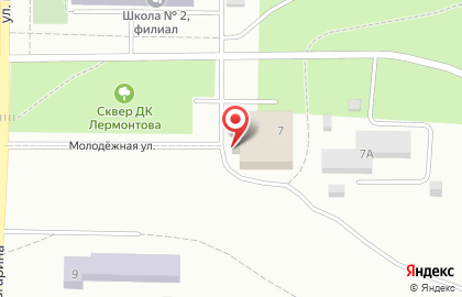 Детская школа искусств №1 на улице Гагарина на карте