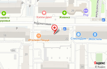 Аква маркет на Родонитовой улице на карте