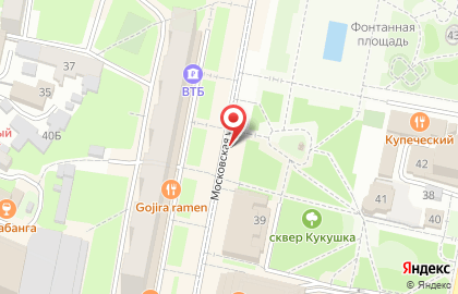 Мини-кофейня El Gusto Coffee на Московской улице на карте