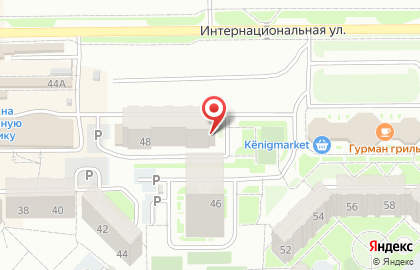 Магазин Золотая комета в Калининграде на карте