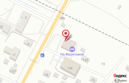 Мини-отель Мотель СПБ на Фронтовой улице на карте