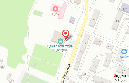 Межпоселенческая библиотека Надеждинского муниципального района, МКУП на карте