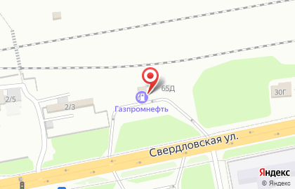 АГЗС Красноярсккрайгаз на Свердловской улице на карте