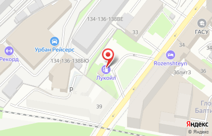 Лукойл в Санкт-Петербурге на карте