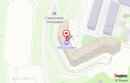 Отель Hilton Garden Inn Ufa Riverside на карте