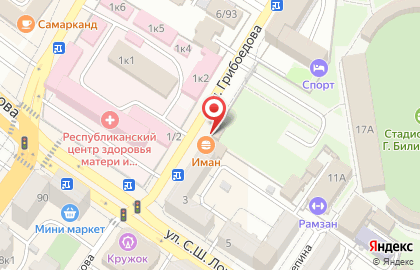 Аптекa в Грозном на карте