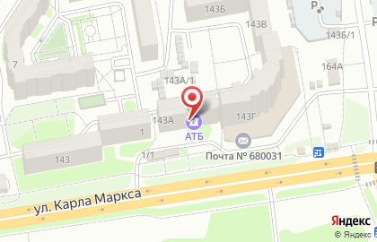 Ателье по пошиву и ремонту одежды в Хабаровске на карте