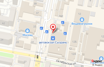 Ремонтная мастерская на Московской улице на карте