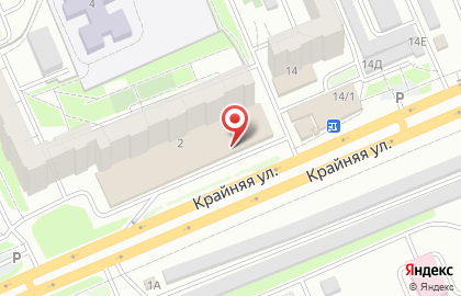 Банкомат МосОблБанк на Крайней улице на карте