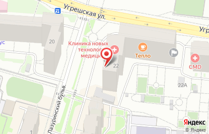 Оптика Дом оптики на Угрешской улице на карте