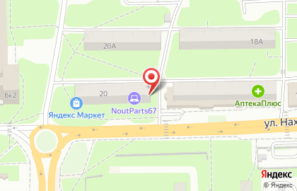 Интернет-магазин Nice Price на улице Нахимова на карте