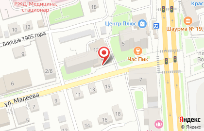 Супермаркет Пятерочка во Владимире на карте