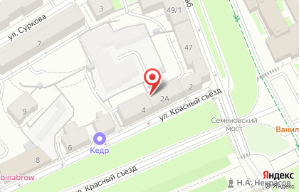 Солнечный город в Кировском районе на карте