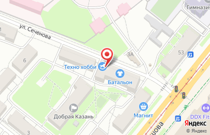 Магазин радиоуправляемых моделей Технохобби на карте