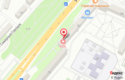 Клинико-диагностическая лаборатория KDL в Краснооктябрьском районе на карте