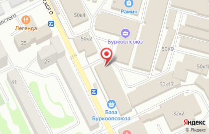Магазин нижнего белья и домашней одежды на улице Воровского на карте