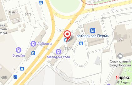 Микрофинансовая компания VIVA Деньги в Свердловском районе на карте